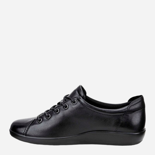 Sneakersy damskie ze skóry naturalnej ECCO Soft 2.0 20650356723 41 Czarne (737431622524) - obraz 3