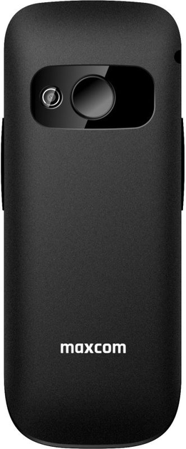 Телефон стаціонарний Maxcom MM724 Black (5908235976761) - зображення 4