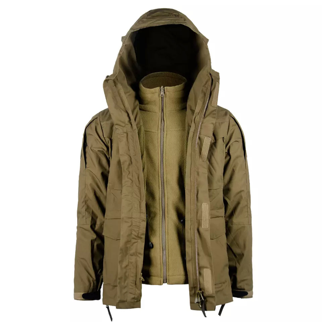 Куртка Fronter 3in1 Tactical Jacket Khaki - L - изображение 1