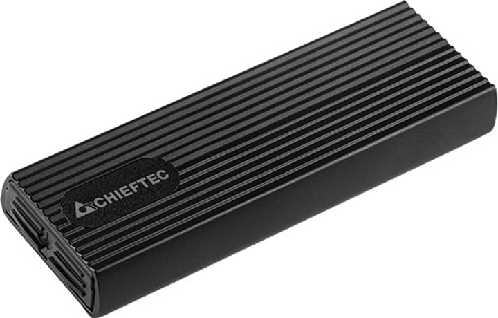Зовнішня кишеня Chieftec CEB-M2C-TL M.2 NVME/SATA USB 3.1 Type-C Black (CEB-M2C-TL) - зображення 1
