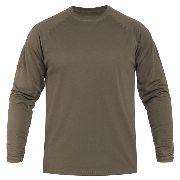 Футболка з довгим рукавом швидковисихаюча Sturm Mil-Tec TACTICAL LONG SLEEVE SHIRT QUICKDRY Olive S (11082001) - зображення 1