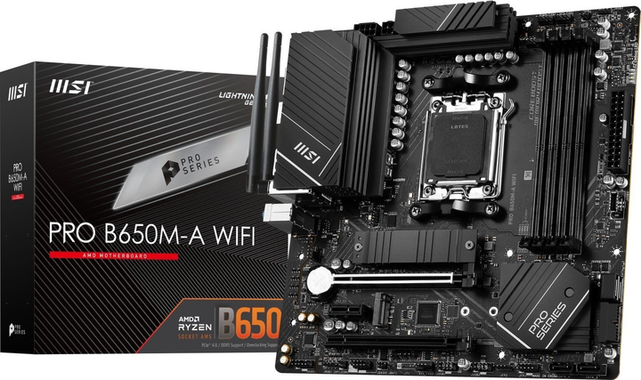 Материнская плата MSI PRO B650M-A WIFI - изображение 5