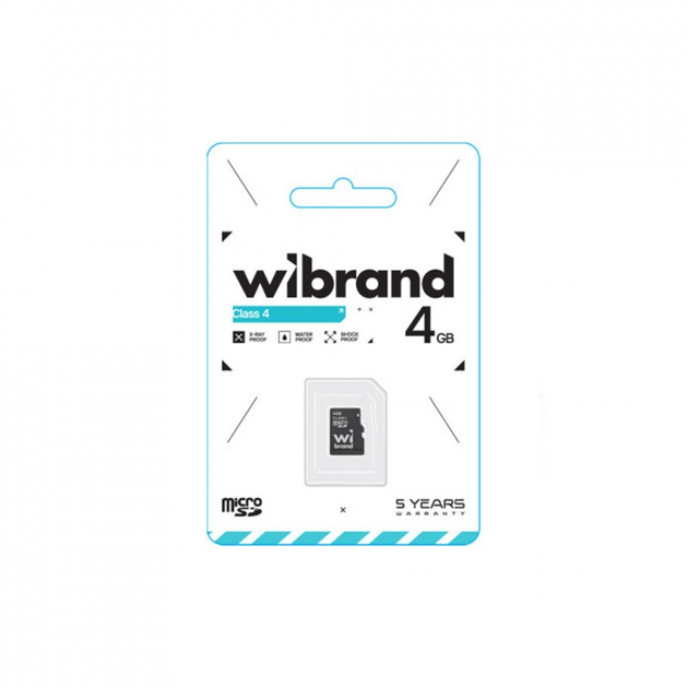 Карта памяти Wibrand 4GB mictoSD class 4 (WICDC4/4GB) - изображение 2