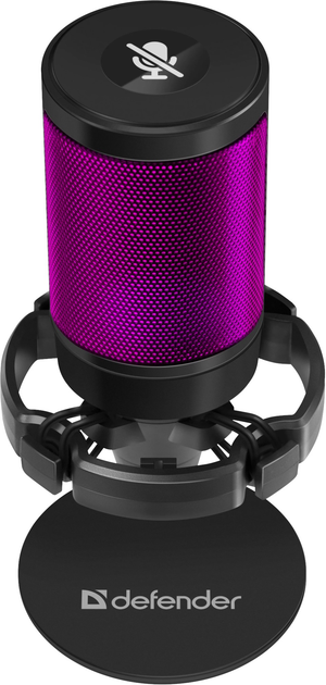 Mikrofon Defender Impulse GMC 600 RGB USB Black (4745090824186) - obraz 5