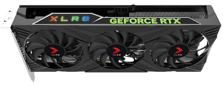 Відеокарта PNY PCI-Ex GeForce RTX 4060 XLR8 Gaming VERTO EPIC-X RGB 8GB GDDR6 (128bit) (1 x HDMI, 3 x DisplayPort) (VCG40608TFXXPB1) - зображення 5