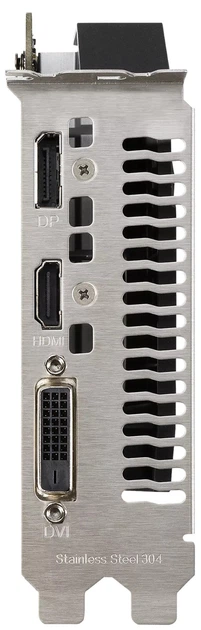 Відеокарта ASUS PCI-Ex GeForce GTX 1650 Phoenix OC 4GB GDDR6 (128bit) (1 x HDMI, 1 x DisplayPort, 1 x DVI-D) (PH-GTX1650-O4GD6-P) - зображення 6