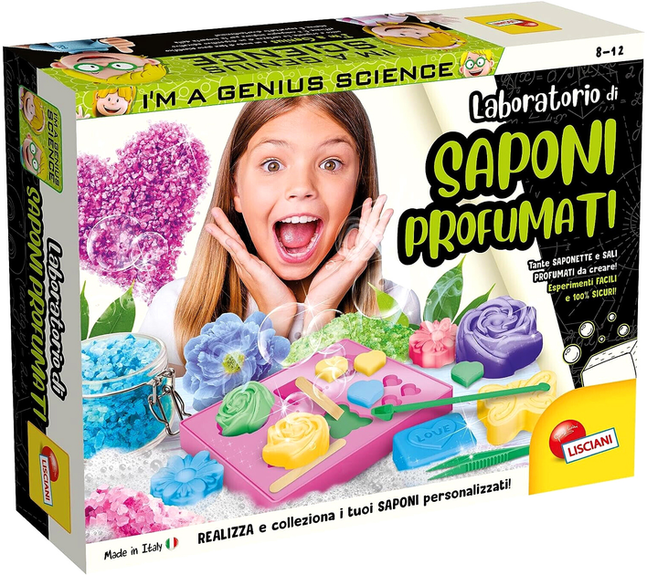 Набір для творчості Lisciani I'm a Genius Science Soaps Laboratory (8008324066896) - зображення 1