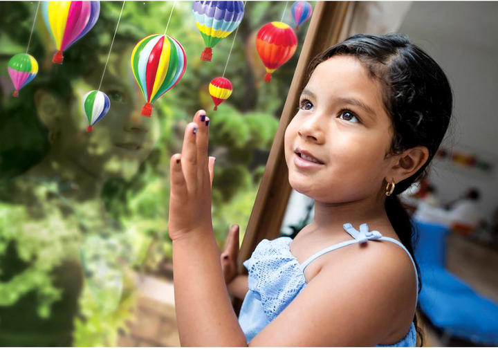 Zestaw kreatywny 4M Create and Decorate Your Hot Air Balloons (4893156047915) - obraz 3
