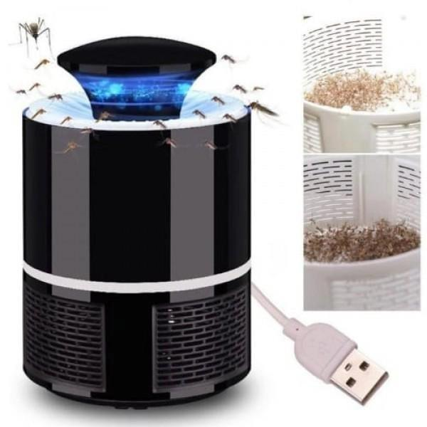 Ловушка уничтожитель комаров Mosquito Killer Электрическая USB ловушка для насекомых 5Вт Черний - изображение 3