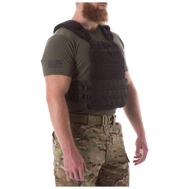 Чохол для бронежилета 5.11 TacTec Plate Carrier Black - зображення 2