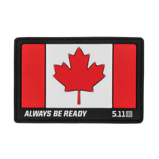 Нашивка 5.11 Tactical Canada Flag Patch Red - зображення 1