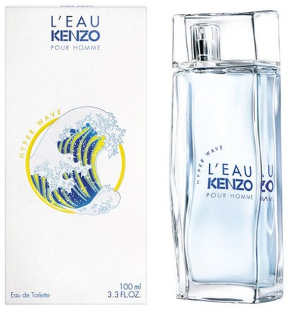 Woda toaletowa męska Kenzo L'eau Kenzo Pour Homme Hyper Wave 100 ml (3274872407268) - obraz 1