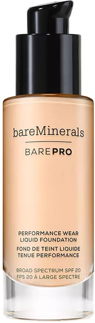 Podkład matujący Bare Minerals BarePro Performance Wear SPF 20 06 Cashmere 30 ml (0098132504718) - obraz 1