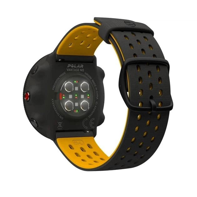 Фитнес часы с пульсометром Polar Vantage М2 р. S-L Grey-Yellow - Фото 2 Фитнес часы с пульсометром Polar Vantage М2 р. S-L Grey-Yellow - изображение 2