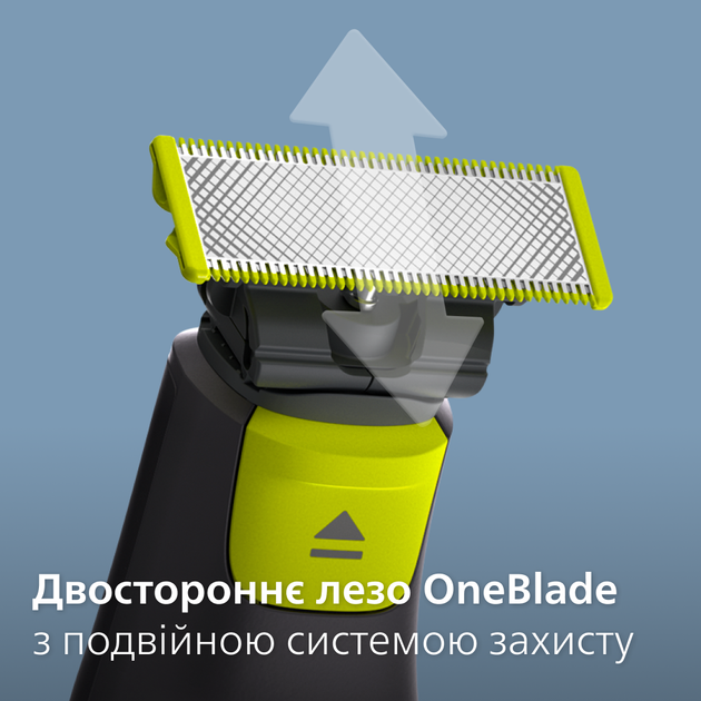 Змінні леза Philips OneBlade Face + Body QP620/50 - зображення 9
