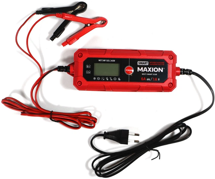 Интеллектуальное зарядное устройство Maxion MXCT SMART SC6B 6V/12V - изображение 3