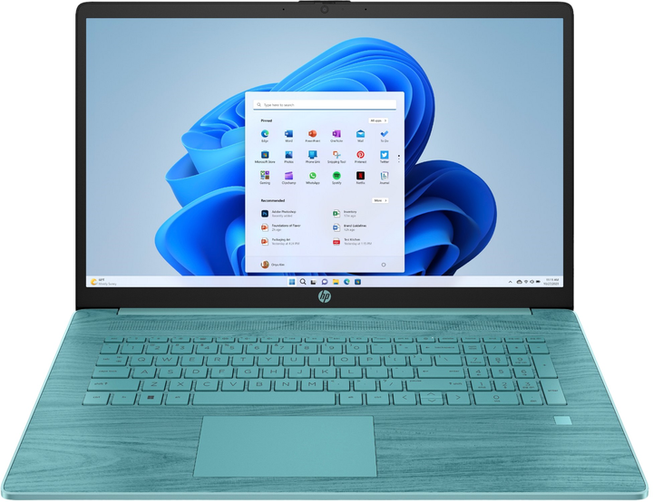 Laptop HP 17-cn0615ds (889F4UA_8_256) Seafoam Teal - obraz 1