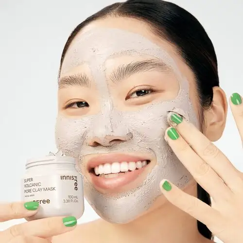 Вулканическая маска для очищения пор Innisfree Super Volcanic Pore Clay Mask 100 ml - изображение 2