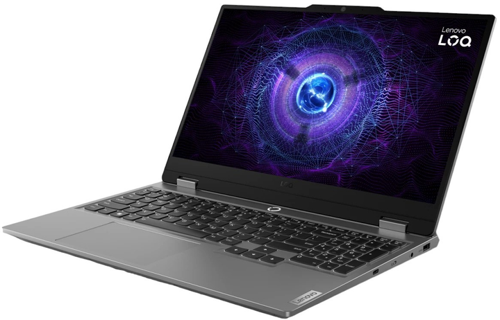 Ноутбук Lenovo LOQ 15IAX9 (83GS007MPB) Luna Grey - зображення 3