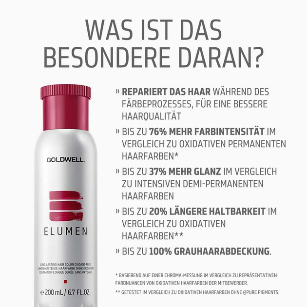 Farba do włosów Goldwell Elumen Long Lasting Hair Color Oxidant Free GB.9 200 ml (4021609108238) - obraz 3