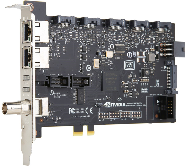Модуль PNY Nvidia Quadro Sync II (VCQPQUADROSYNC2-PB) - зображення 2