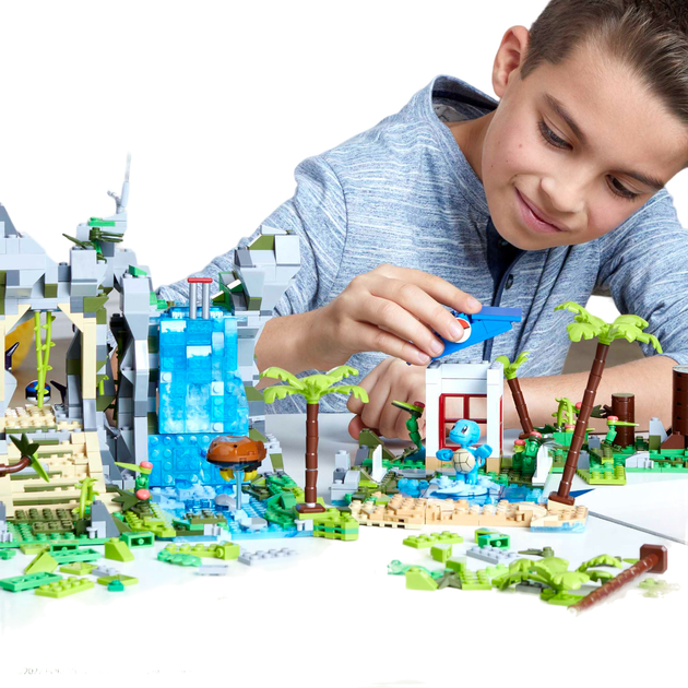 Klocki konstrukcyjne Mega Pokemon Wielka przygoda w dżungli 1362 elementy (0194735073092) - obraz 4