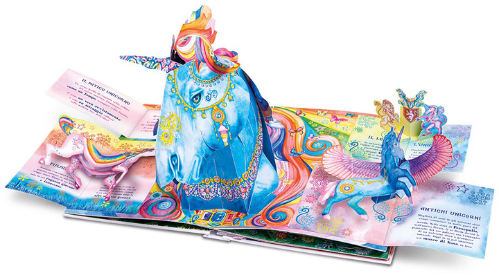 Pop Up XXL. Unicorns - David Hawcock (9782889750368) - obraz 3