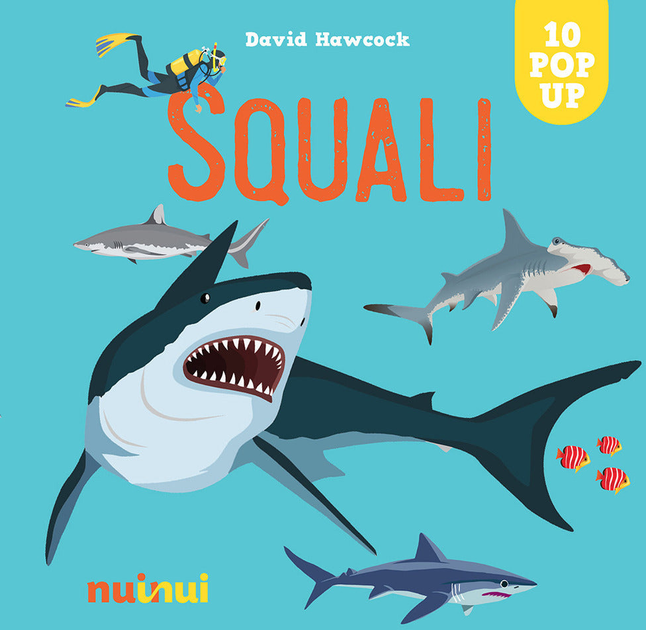 Surprising Pop Up Sharks - David Hawcock (9782889750504) - obraz 1