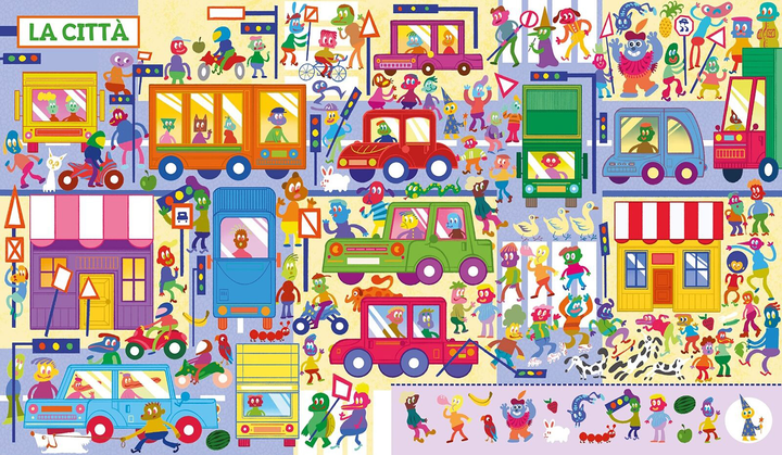 My First Seek and Find Traveling - Paolo Mosceni (9782889750900) - obraz 3
