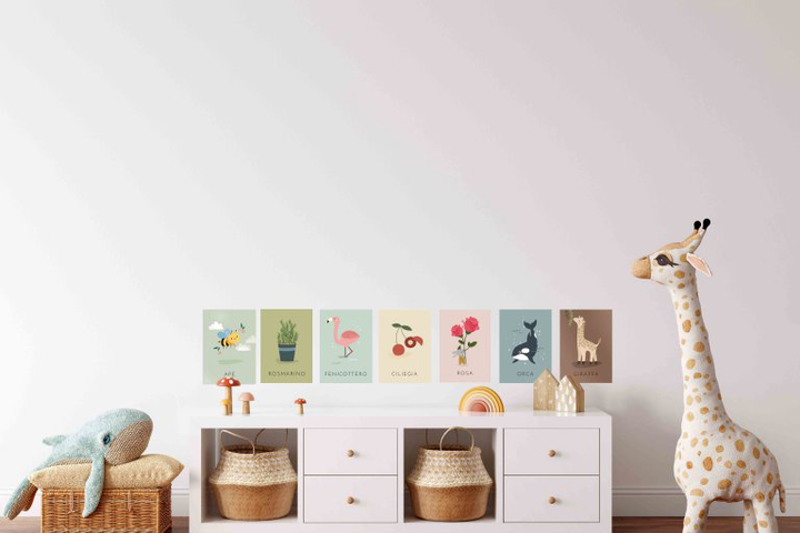 Karty edukacyjne Sassi Junior My First Cards Nature (9788830314122) - obraz 7