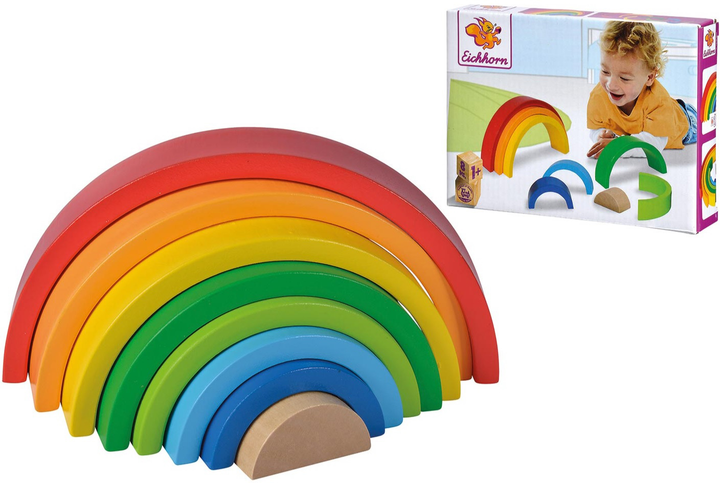 Zabawka edukacyjna Simba Rainbow 8 szt (4003046007237) - obraz 2