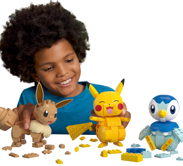 Zestaw klocków Mega Pokemon Trio Pokemonów 588 części (0194735149667) - obraz 6