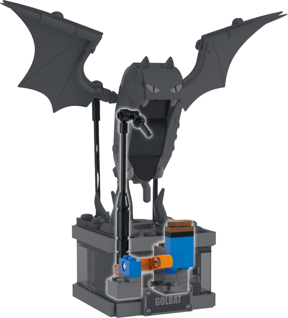 Klocki konstrukcyjne Mega Pokemon Golbat z ruchem 318 elementów (0194735190782) - obraz 3