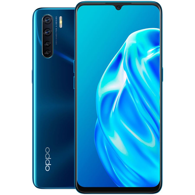 Смартфон OPPO A91 128Gb Blazing Blue (Grade C) БУ – фото, отзывы ...