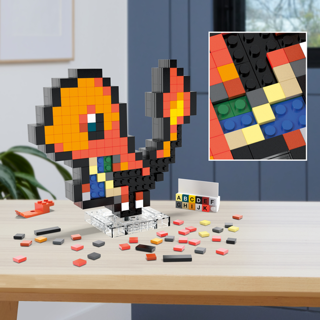 Klocki konstrukcyjne Mega Pokemon Charmander 349 elementów (0194735190799) - obraz 3