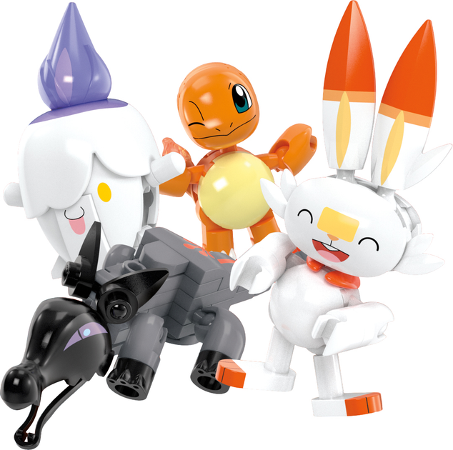 Klocki konstrukcyjne Mega Pokemon Fire-type Team 105 elementów (0194735191123) - obraz 3