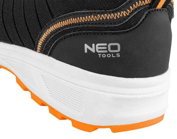 Półbuty robocze ochronne NEO Tools S1P SRC 82-159 40 Czarno-pomarańczowe (5907558470079) - obraz 6