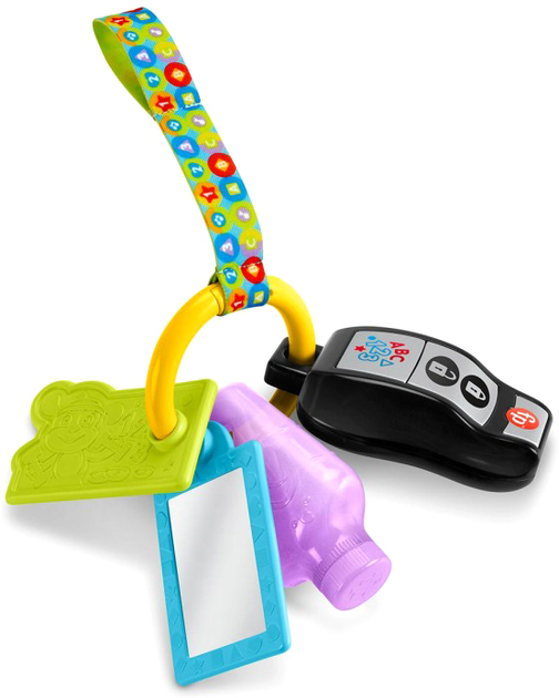 Іграшка-прорізувач Fisher Price My First Key Ring (0194735223909) - зображення 2