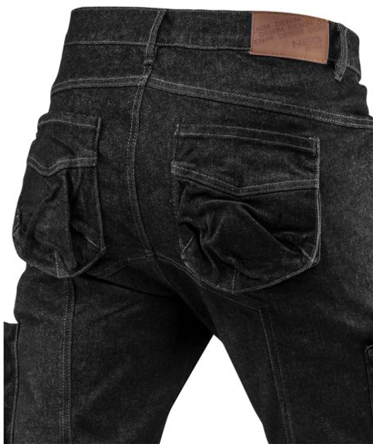 Штани робочі NEO Tools Denim 81-233 2XL Чорні (5907558467758) - зображення 2