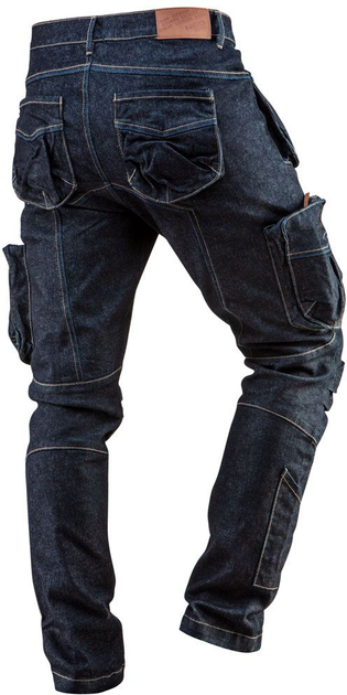 Штани робочі NEO Tools Denim 81-229 81-229 3XL Сині (5907558439557) - зображення 2