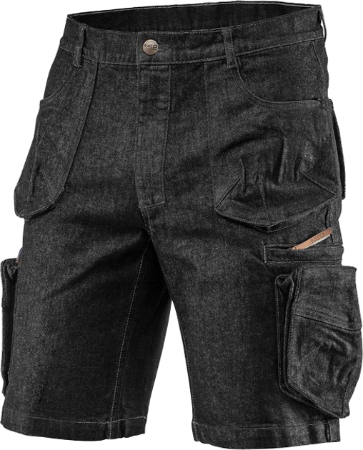 Шорти робочі NEO Tools Denim 81-273 2XL Чорні (5907558467826) - зображення 1