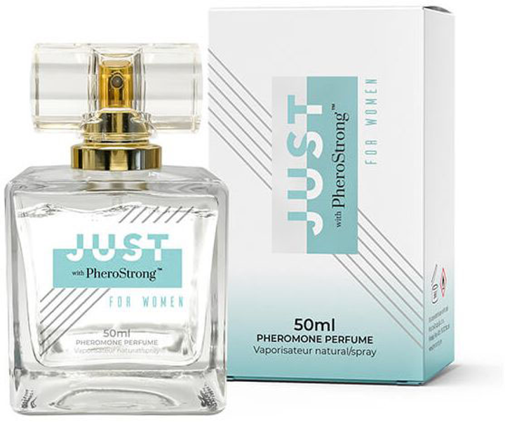 Perfumy z feromonami damskie Pherostrong Just with 50 ml (5905669259903) - obraz 1