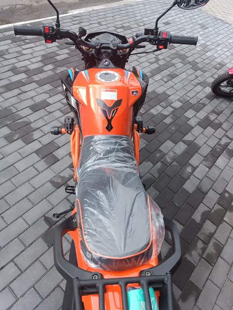 Мотоцикл TEKKEN 250 ROAD Version / Motard Помаранчевий - зображення 3