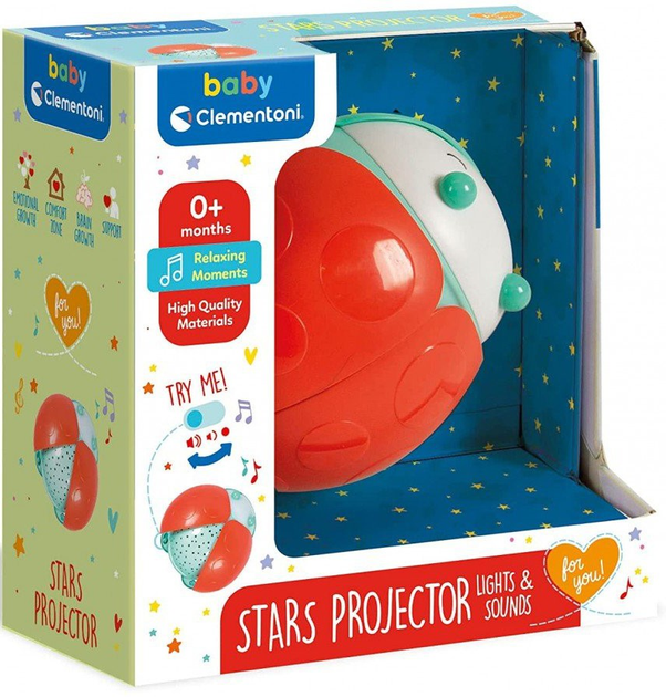 Іграшка-нічник Clementoni Зоряний проектор (8005125177981) - зображення 1