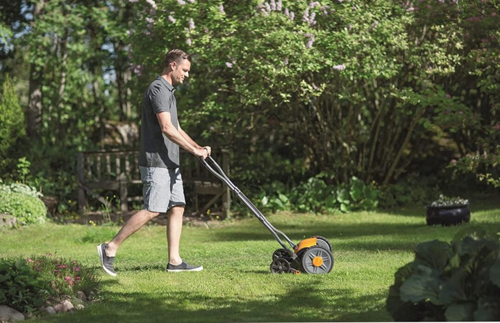 Роторна газонокосарка Fiskars StaySharp Plus (6411501138729) - зображення 5