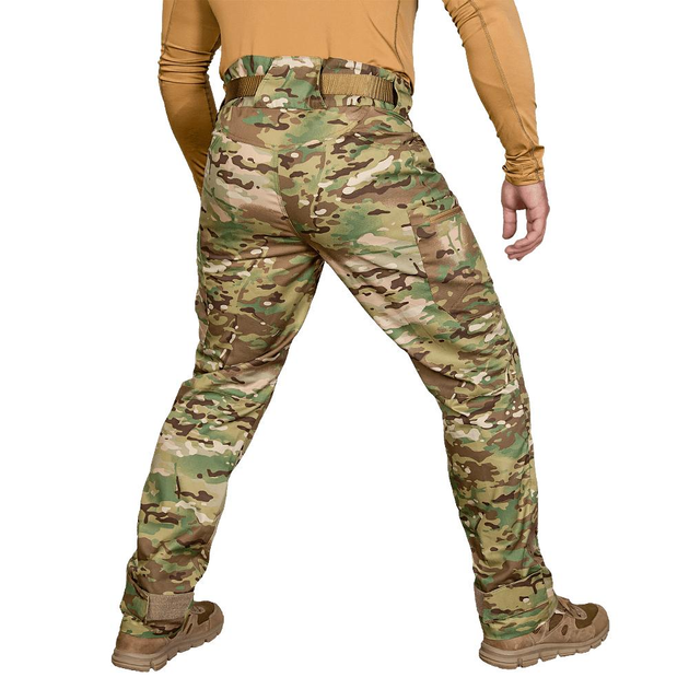 Тактические CamoTec штаны Stalker 3.0 Twill Multicam мультикам 3XL - изображение 2