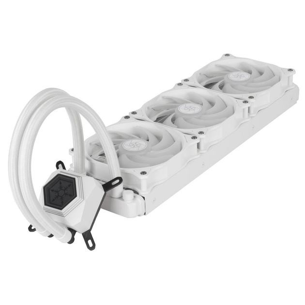 SilverStone Система жидкостного охлаждения Perma Frost Premium PF360W-ARGB-V2, LGA1700, 2066, 2011, - изображение 5