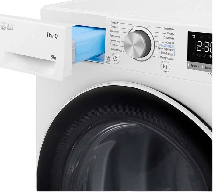 Сушильний автомат LG DC90V5V0W - изображение 6