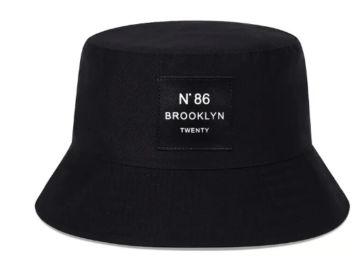 Панамка на лето brooklyn One Size чёрная - Фото 1 Панамка на лето brooklyn One Size чёрная - изображение 1