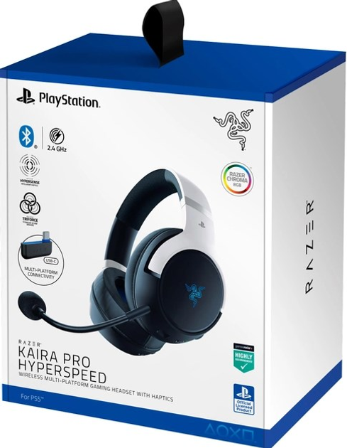 Бездротові навушники Razer Kaira Pro Hyperspeed for PS5